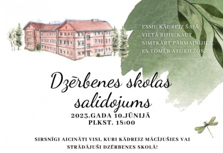 Dzērbenes skolas salidojums