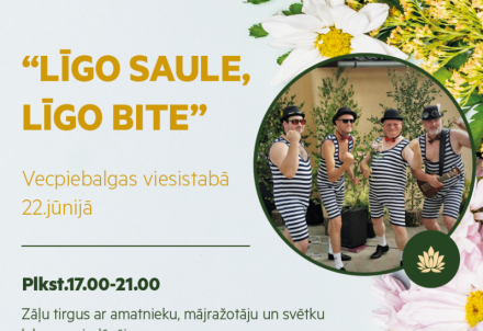 Ielīgošanas pasākums "Līgo saule, līgo bite" Vecpiebalgas viesistabā