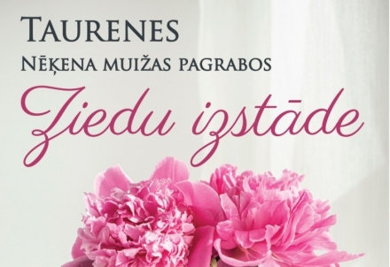 Ziedu izstāde Nēķena muižas pagrabos
