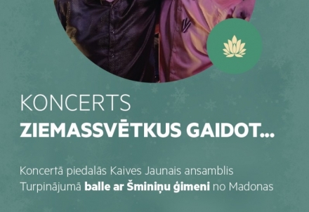 Ziemassvētku koncerts un balle Kaivē