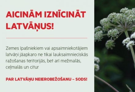 Aicinām iznīcināt latvāņus!