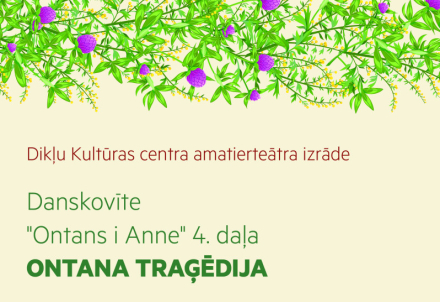 Dikļu kultūras centra amatierteātra izrāde Taurenē