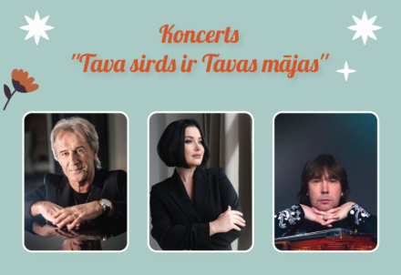 Koncerts "Tava sirds ir Tavas mājas" Vecpiebalgas Kultūras namā