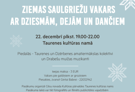 Ziemas saulgriežu vakars
