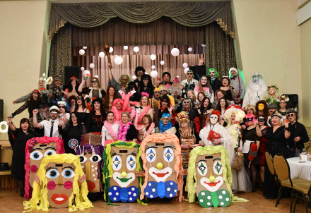 Masku balle - karnevāls Taurenes Nēķena muižā. Fotogalerija