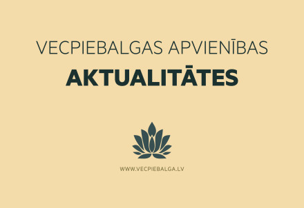Vecpiebalgas apvienības aktualitātes